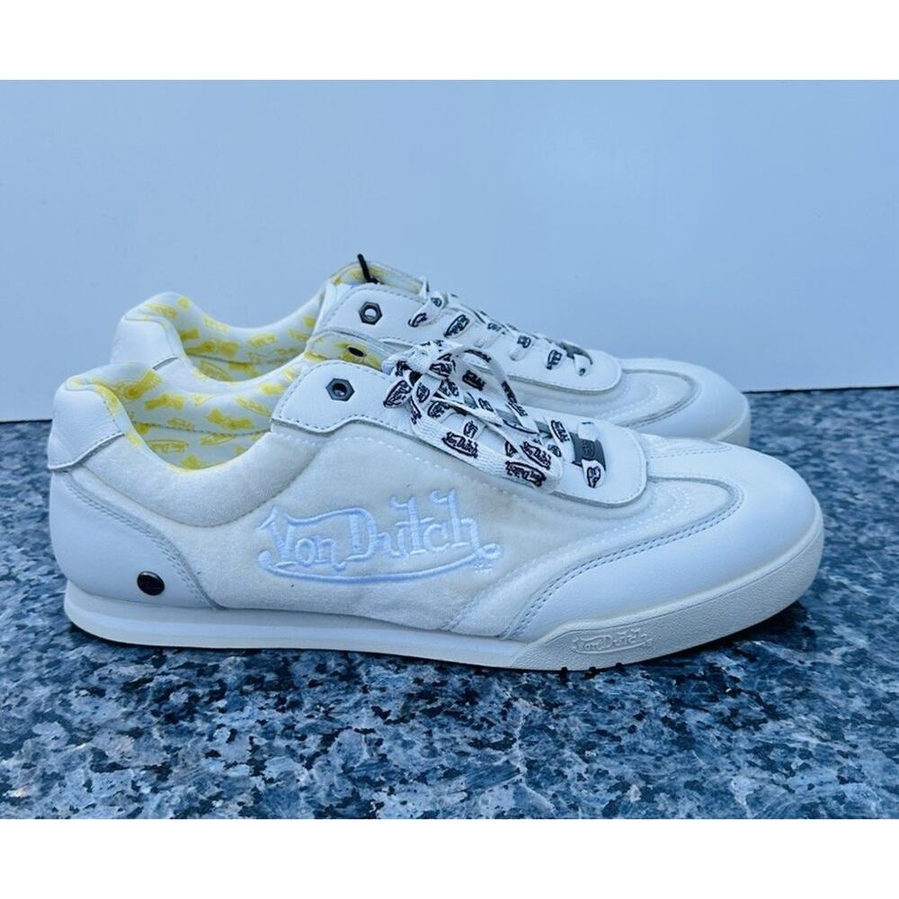 Von Dutch Casual Velvet Shoes Women’s Size 11 Yellow Snow Vanderdutch WRJ61